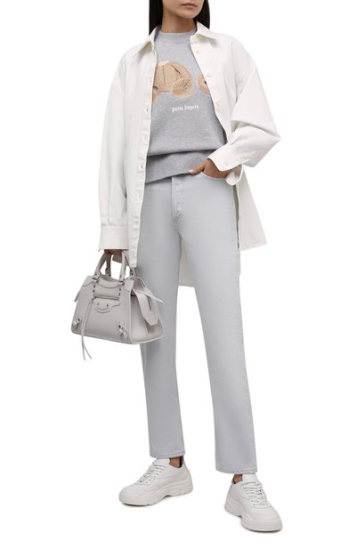 Хлопковый свитшот PALM ANGELS, арт. PWBA017F21FLE0030960, фото 2