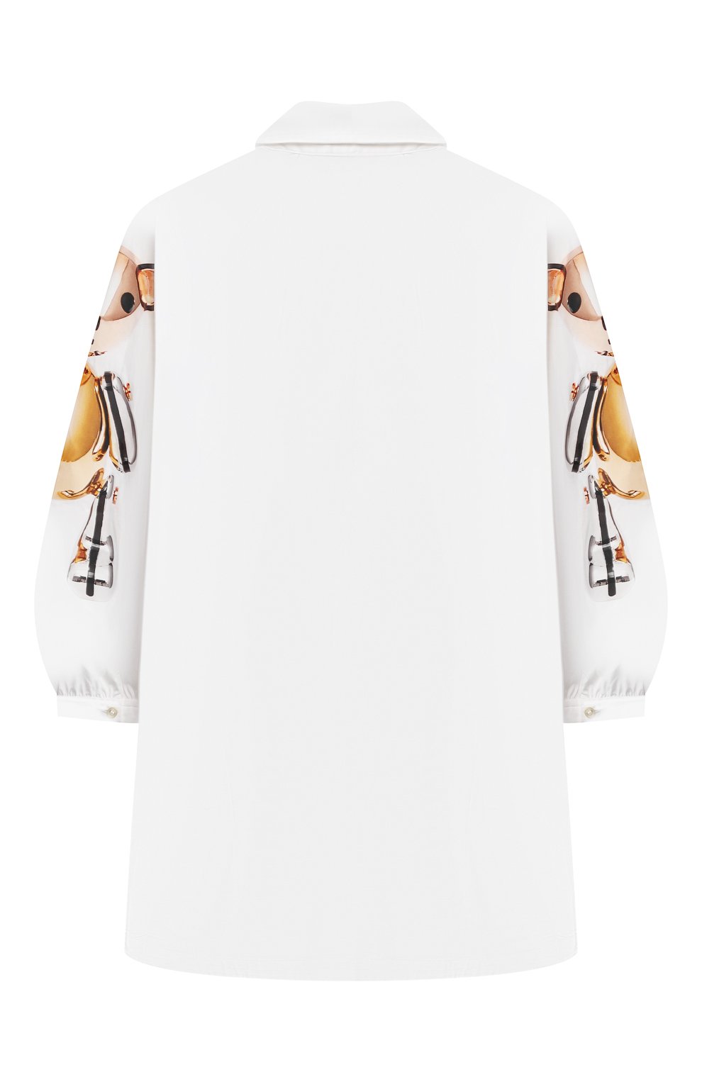 Хлопковое платье-рубашка BURBERRY, арт. 8044870, фото 2