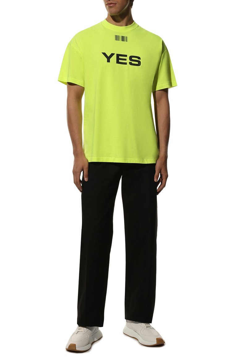 Хлопковая футболка  VTMNTS, арт. VL12TR340Y/1611, фото 2