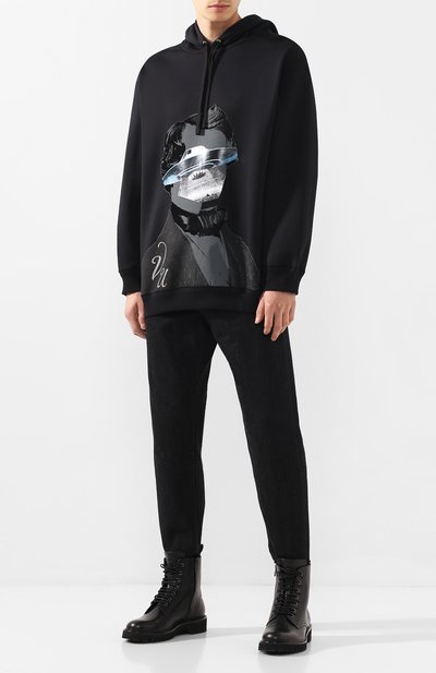 Хлопковое худи valentino x undercover VALENTINO, арт. SV0MF07A5PH, фото 2