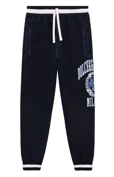 Хлопковые джоггеры DOLCE & GABBANA, арт. L4JPFE/LDC42
