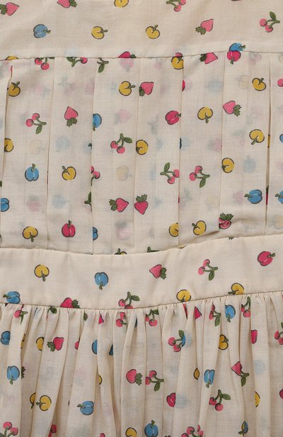 Хлопковое платье GUCCI, арт. 604637 ZADLY, фото 3