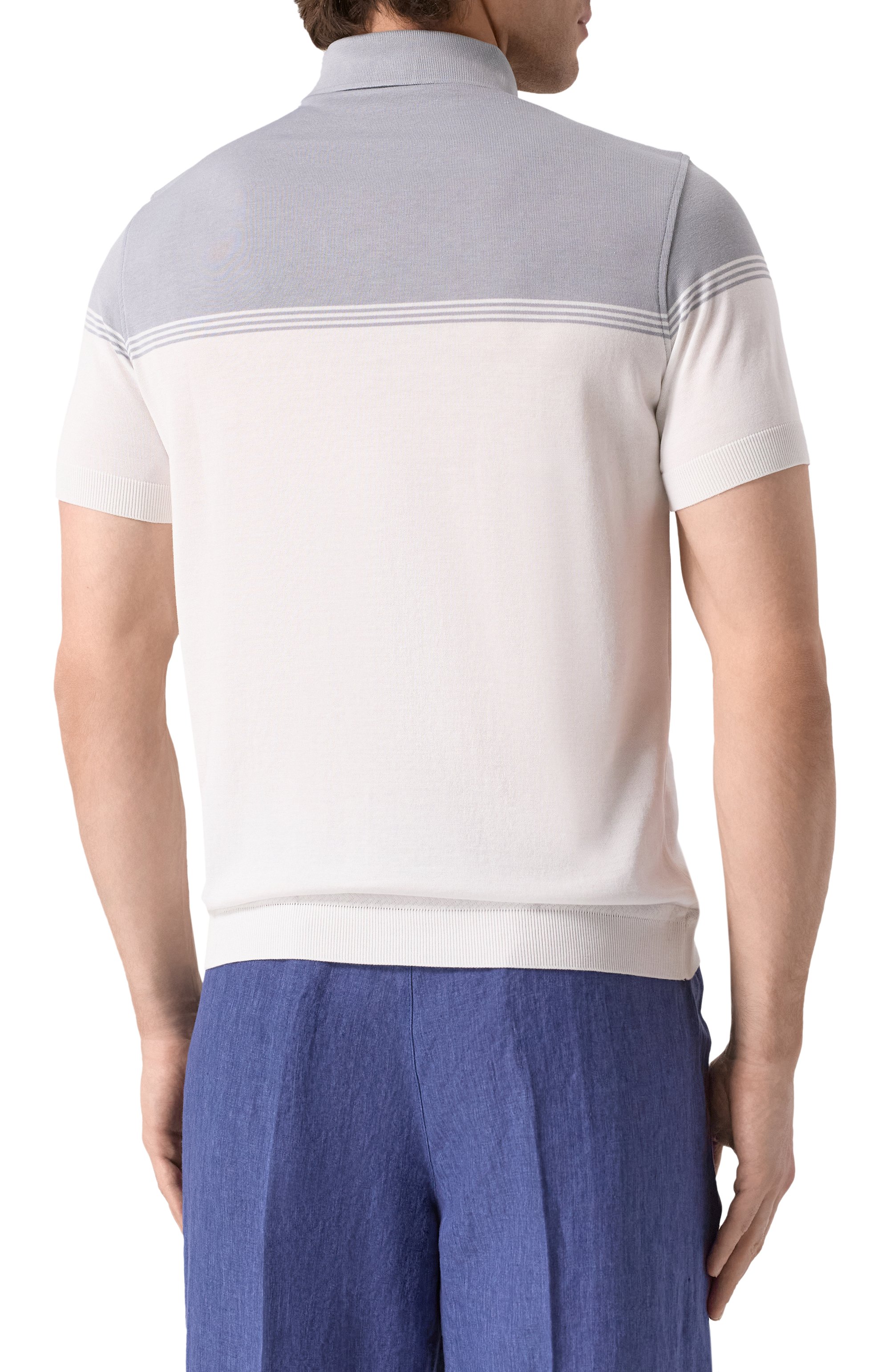 Хлопковое поло CORNELIANI, арт. 25G526-2525002, фото 4