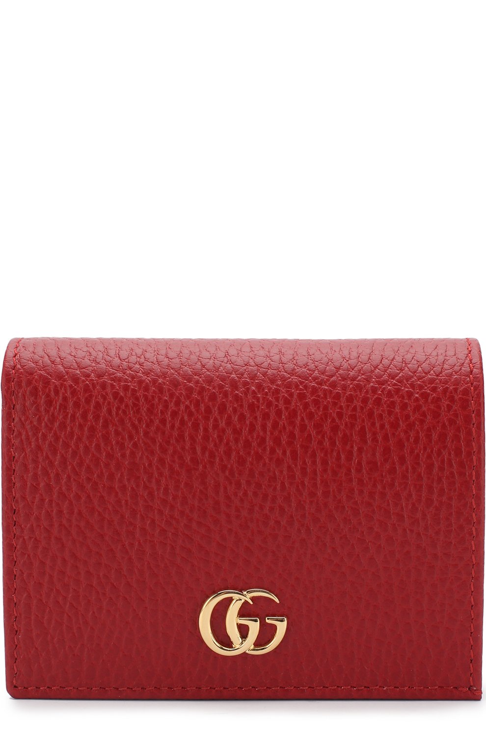 Кожаное портмоне логотипом бренда GUCCI, арт. 456126/CA00G, фото 1
