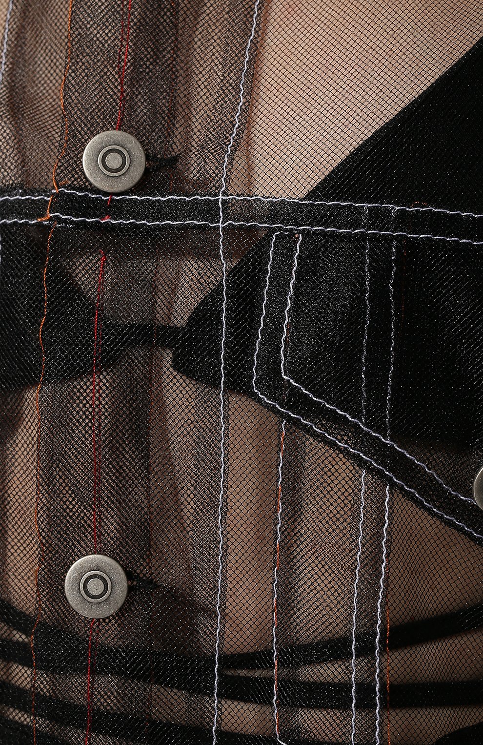 Блузка MAISON MARGIELA черного цвета по цене 99350 руб., арт. S31DL0267/S54505, фото 5 Блузка MAISON MARGIELA, арт. S31DL0267/S54505, фото 5