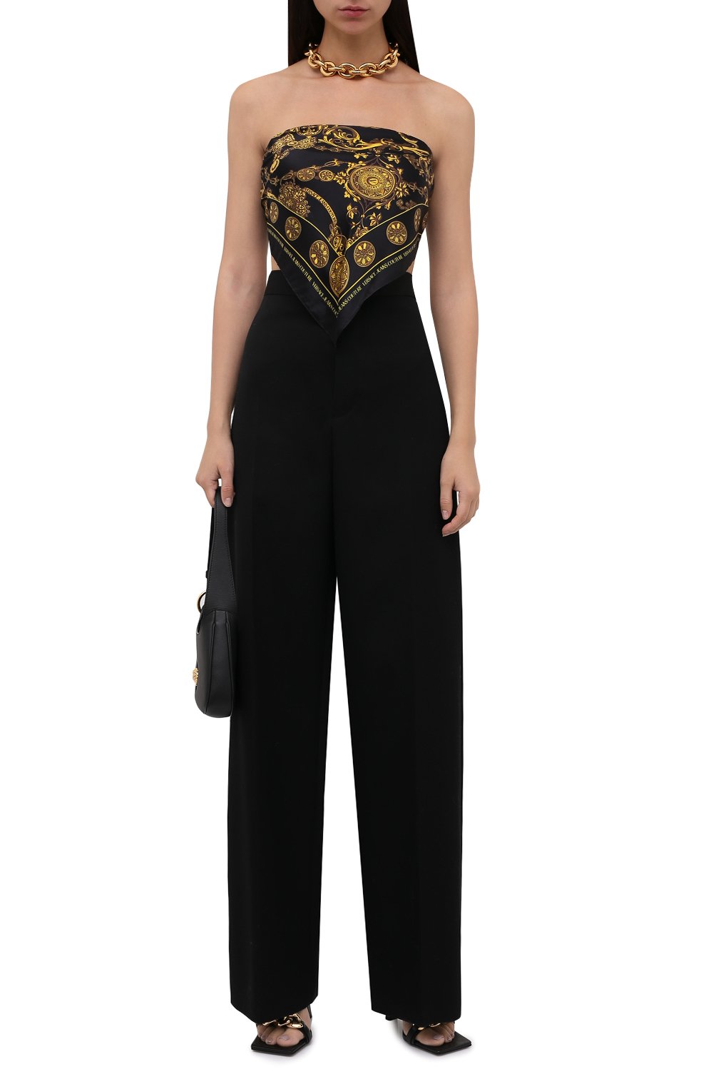 Шелковый платок VERSACE JEANS COUTURE, арт. 71HA7H01-F0ULARD SATIN REGALIA/ZG005, фото 2