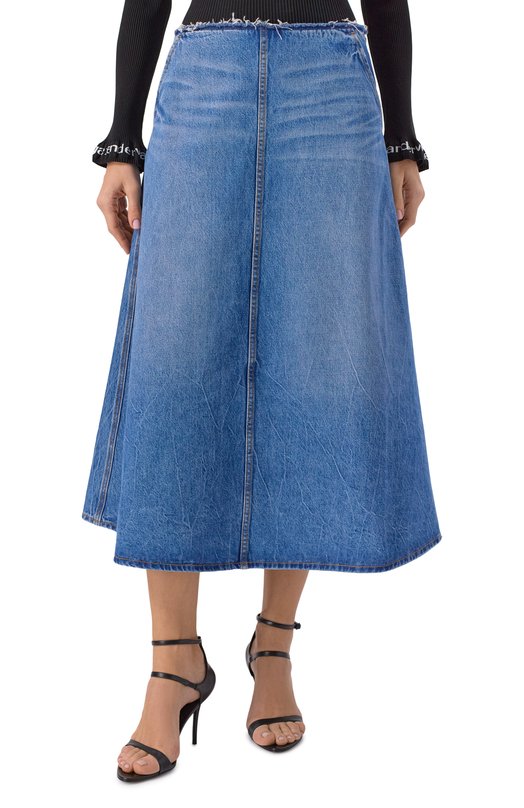 Джинсовая юбка Alexander Wang 4DC1265958 Синий  4DC1265958 Фото 3