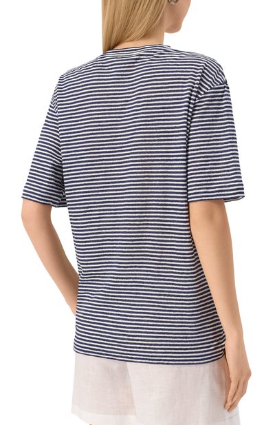 Льняная футболка DSQUARED2, арт. S73GC0296/S23601, фото 4