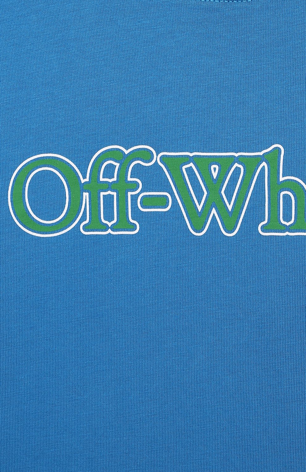 Хлопковая футболка OFF-WHITE, арт. 0BAA002S24JER004/4-10, фото 3