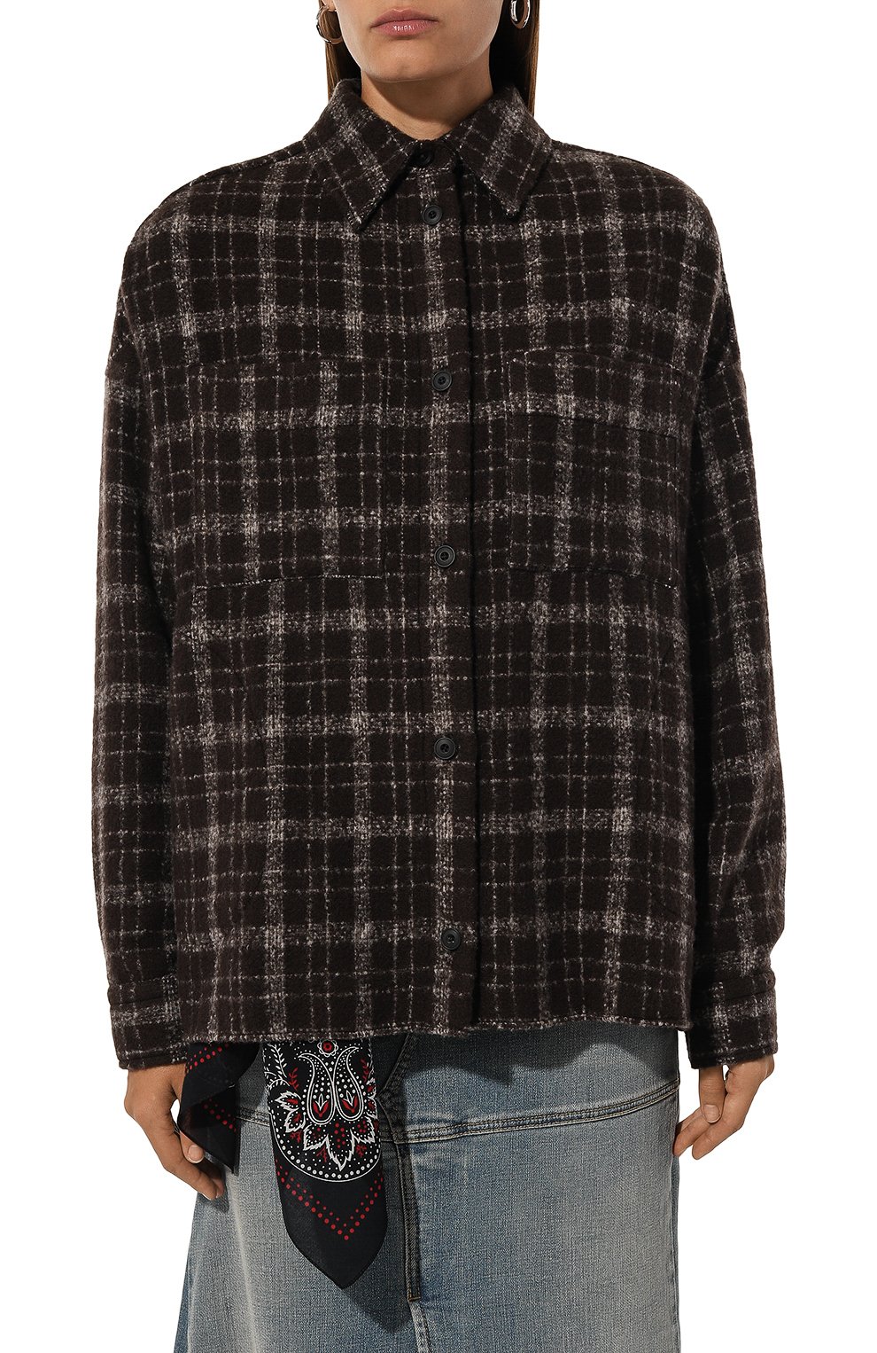 Шерстяная рубашка DESTIN, арт. RENNI BRIGHT0N, фото 3