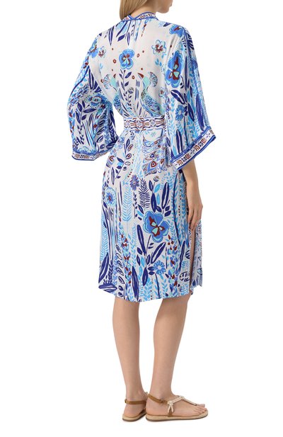 Кимоно из вискозы POUPETTE ST BARTH, арт. WEIR25FGPGU, фото 4