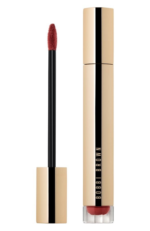 фото Жидкая матовая помада для губ luxe matte liquid lipstick, оттенок afternoon tea (6ml) bobbi brown