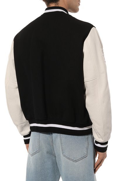 Комбинированный бомбер GIVENCHY, арт. BM011S6Y16, фото 4