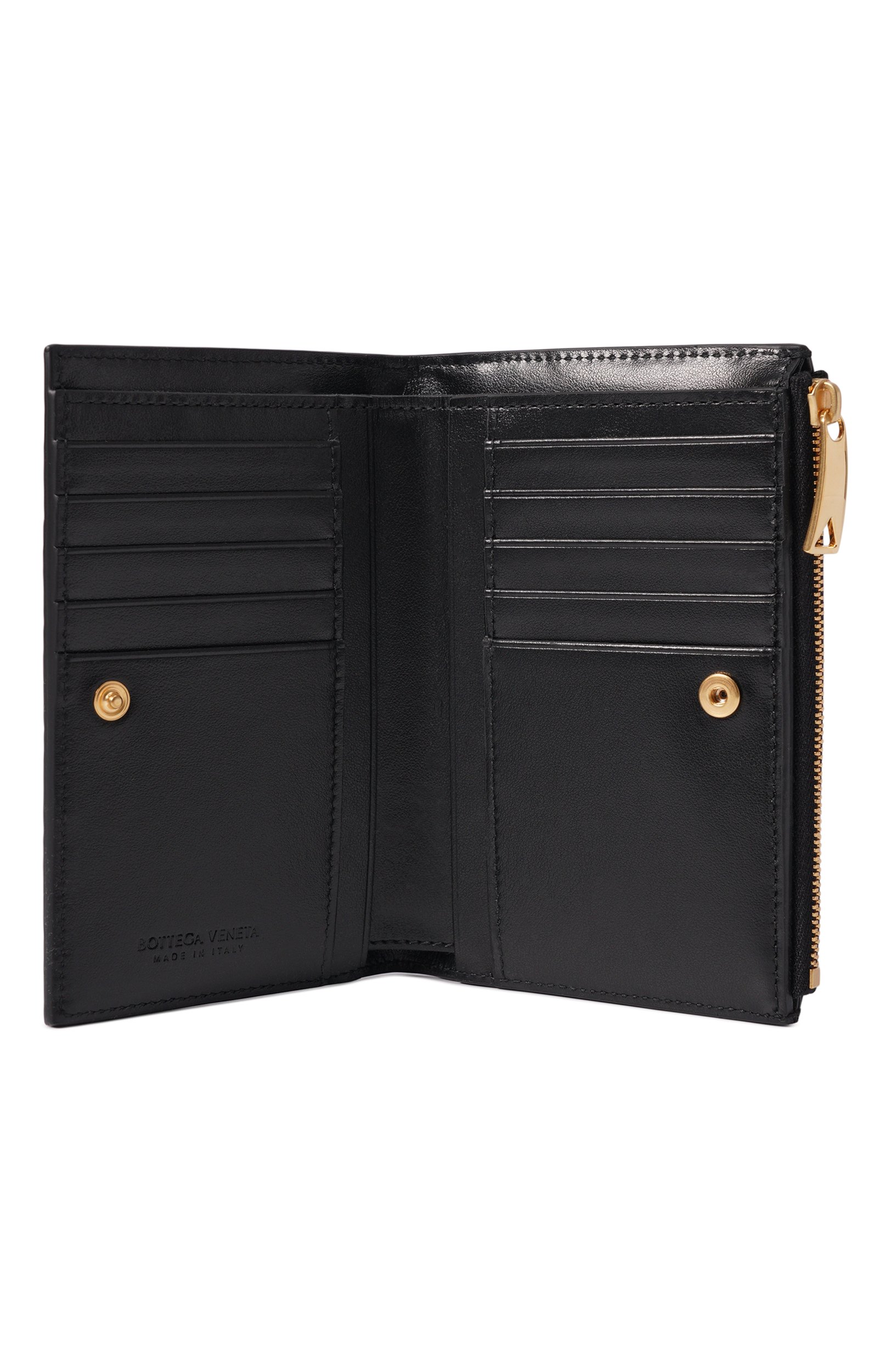 Кожаное портмоне BOTTEGA VENETA, арт. 749940/VCPP2_001, фото 3