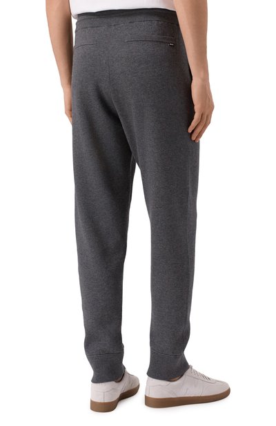 Джоггеры из хлопка и шерсти BOSS, арт. 50543154, фото 4