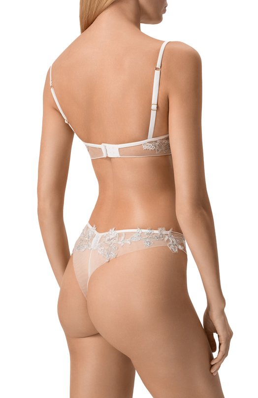 Шелковый бюстгальтер с чашкой пуш-ап C.alla CA0101 RE Белый  CA0101 RE Фото 3