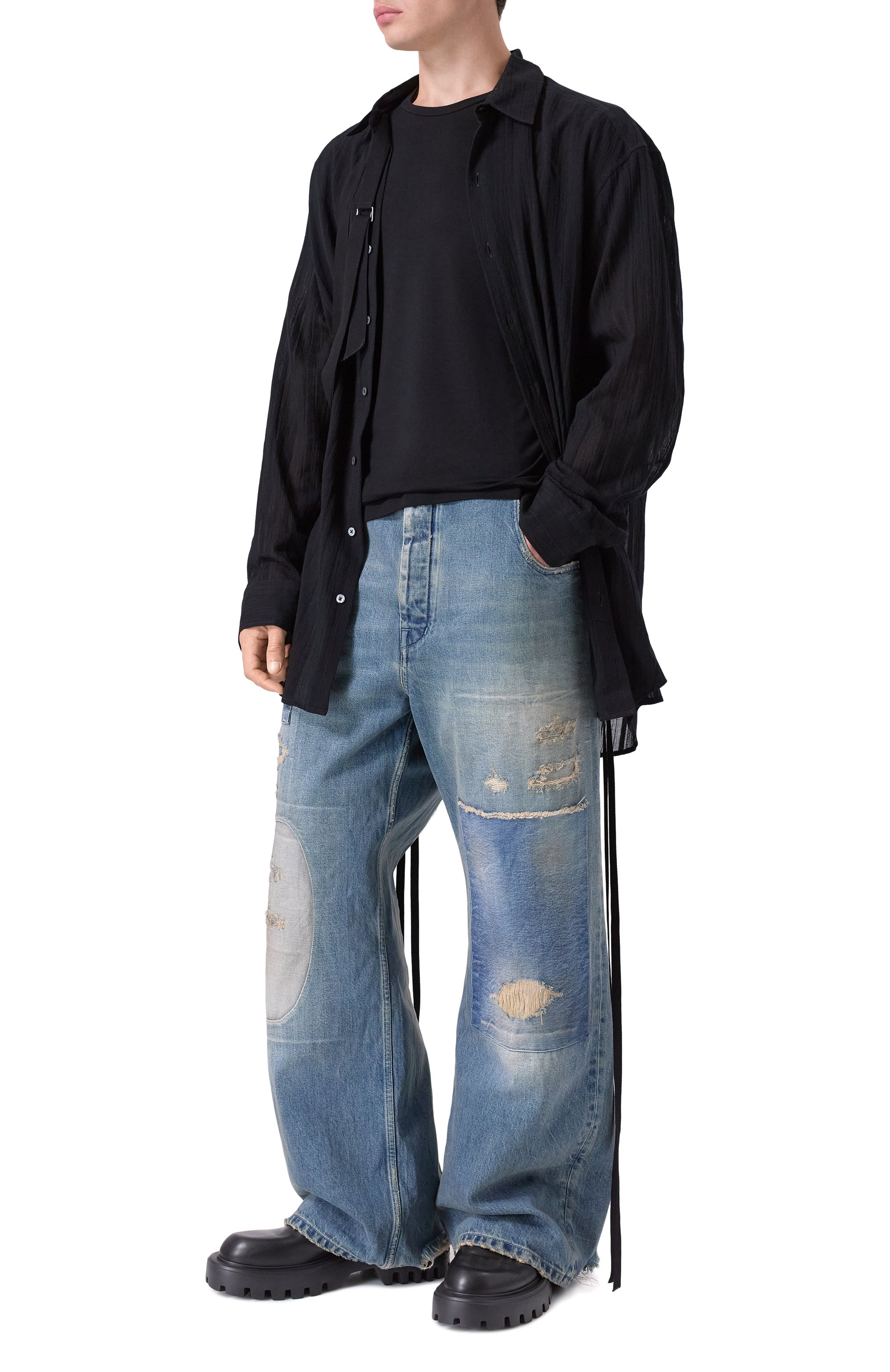 Футболка из вискозы NEVER ENOUGH, арт. MTH053, фото 2