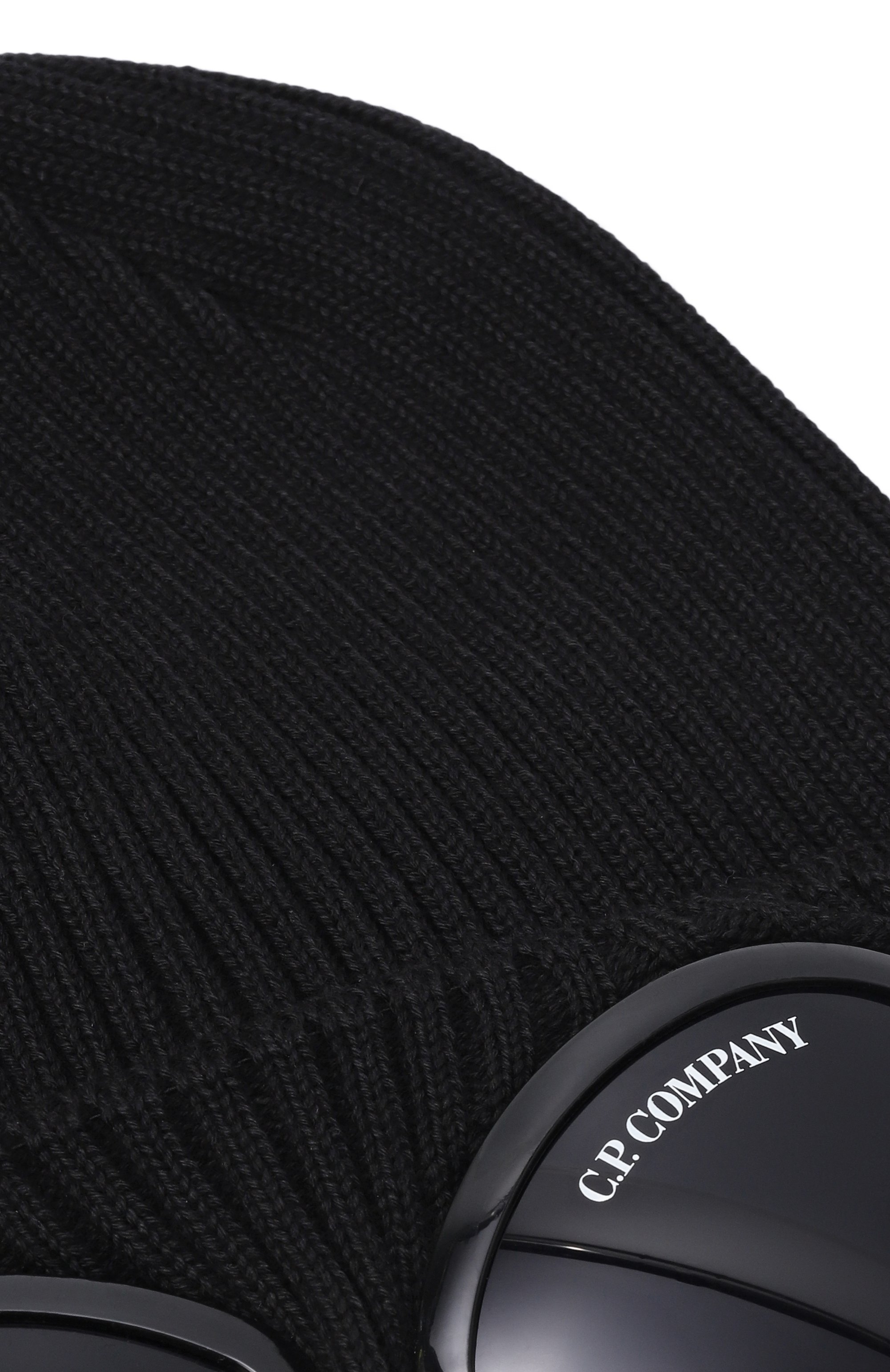 Хлопковая шапка C.P. COMPANY черного цвета по цене 18550 руб., арт. RSCMAC747A/000727A, фото 3 Хлопковая шапка C.P. COMPANY, арт. RSCMAC747A/000727A, фото 3