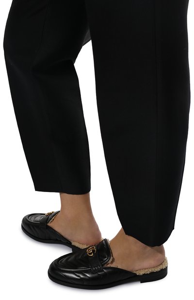 Кожаные сабо GUCCI, арт. 670400/0CGG0, фото 3