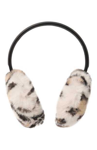 Меховые наушники из кролика YVES SALOMON, арт. 23WAA110XXREXX, фото 1