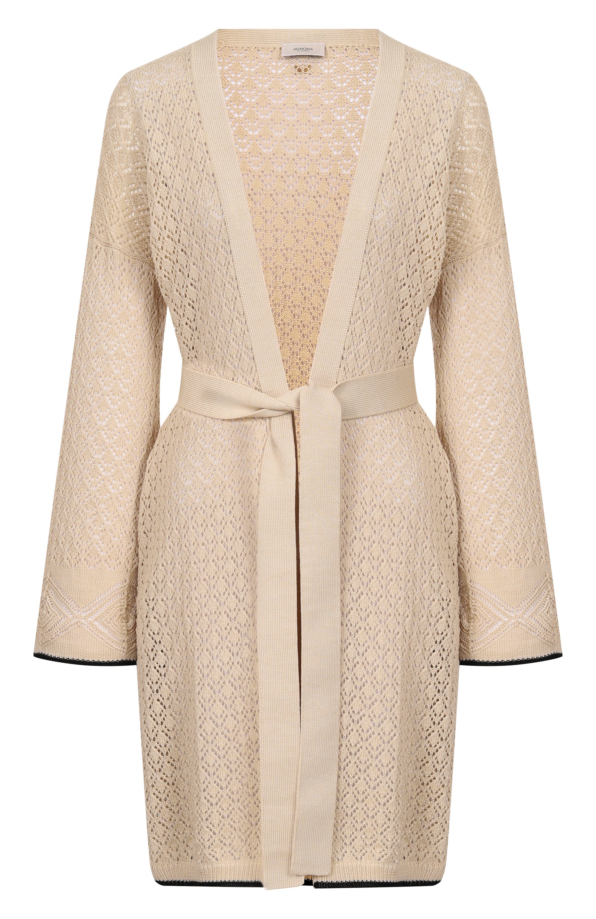 Хлопковый кардиган AGNONA, арт. KR11038E/7C080PE, фото 1