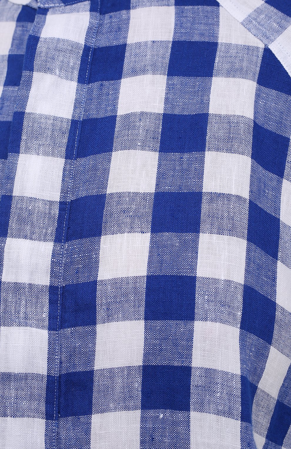 Льняная блузка POLO RALPH LAUREN синего цвета по цене 21200 руб., арт. 211838073, фото 5 Льняная блузка POLO RALPH LAUREN, арт. 211838073, фото 5