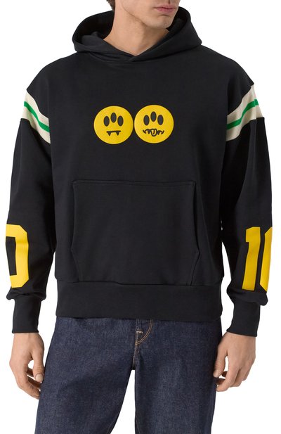 Хлопковое худи BARROW, арт. S5BWMAHS029, фото 3