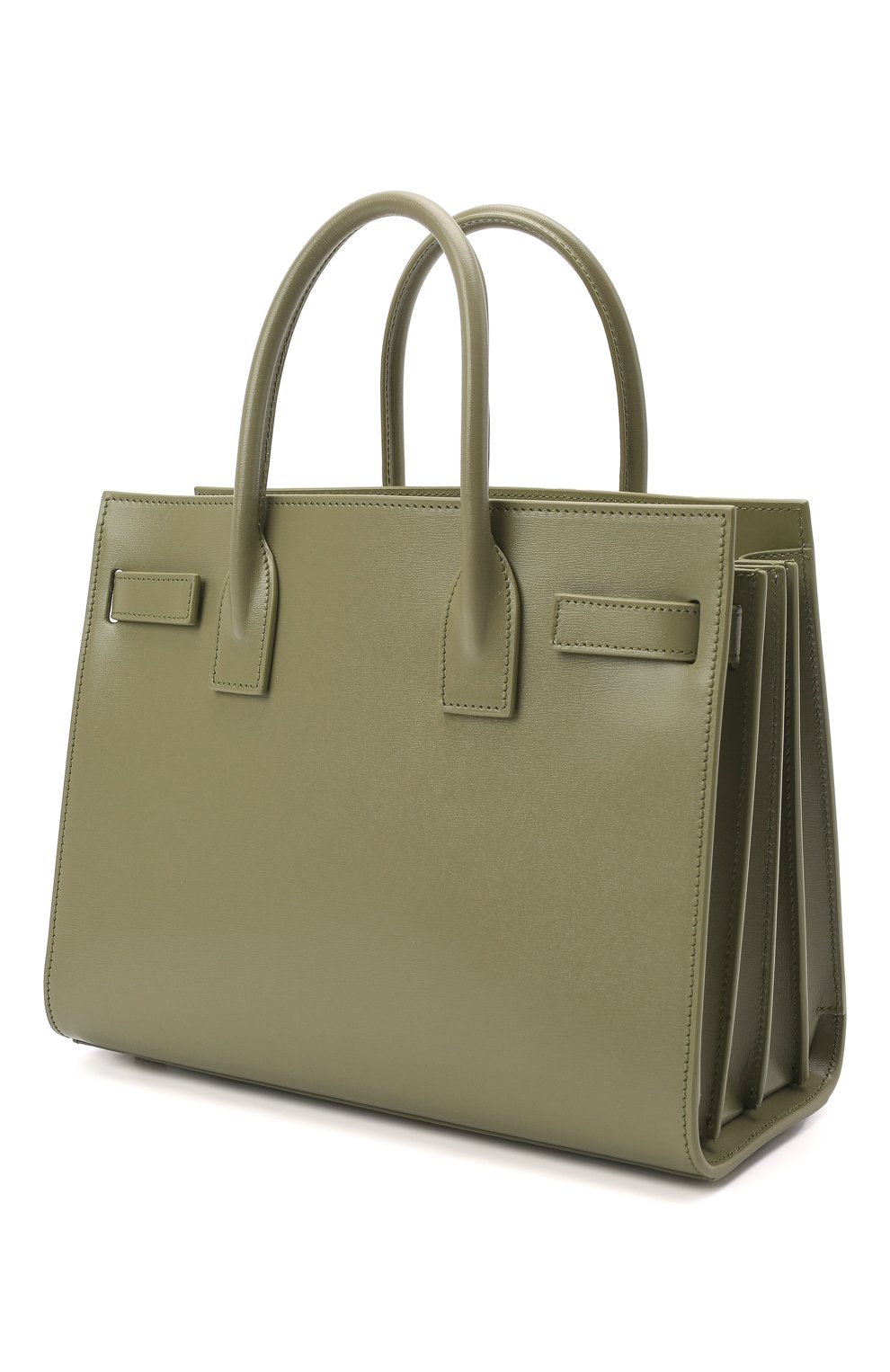 Сумка sac de jour baby SAINT LAURENT светло-зеленого цвета по цене 385000 руб., арт. 421863/02G9W, фото 4 Сумка sac de jour baby SAINT LAURENT, арт. 421863/02G9W, фото 4