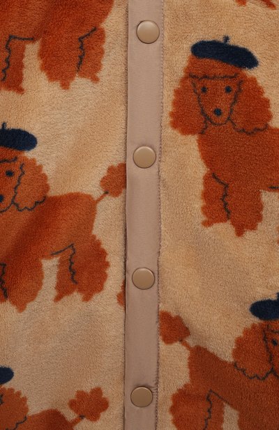 Куртка TINYCOTTONS коричневого цвета по цене 18290 руб., арт. AW23-212, фото 3 Куртка TINYCOTTONS, арт. AW23-212, фото 3