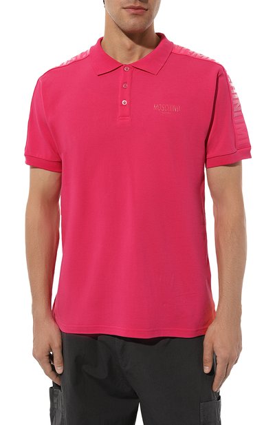 Хлопковое поло MOSCHINO, арт. A1604/9309, фото 3