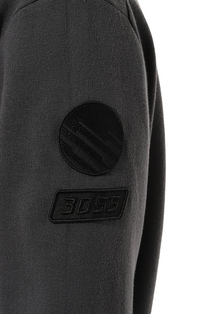 Хлопковый джемпер BOSS ORANGE, арт. 50494412, фото 5