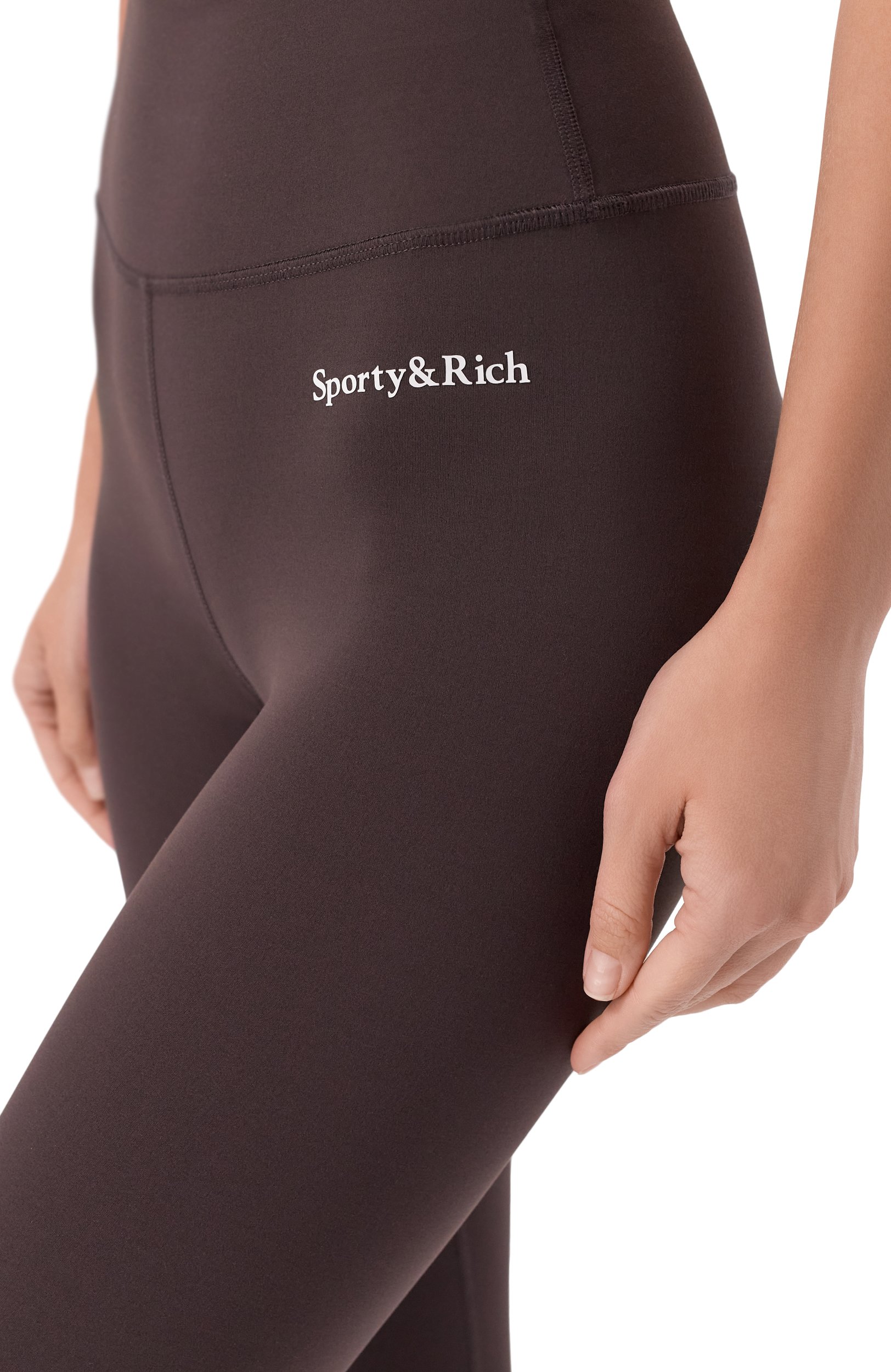 Легинсы SPORTY AND RICH серого цвета по цене 20750 руб., арт. PA002711300BR29, фото 5 Легинсы SPORTY AND RICH, арт. PA002711300BR29, фото 5