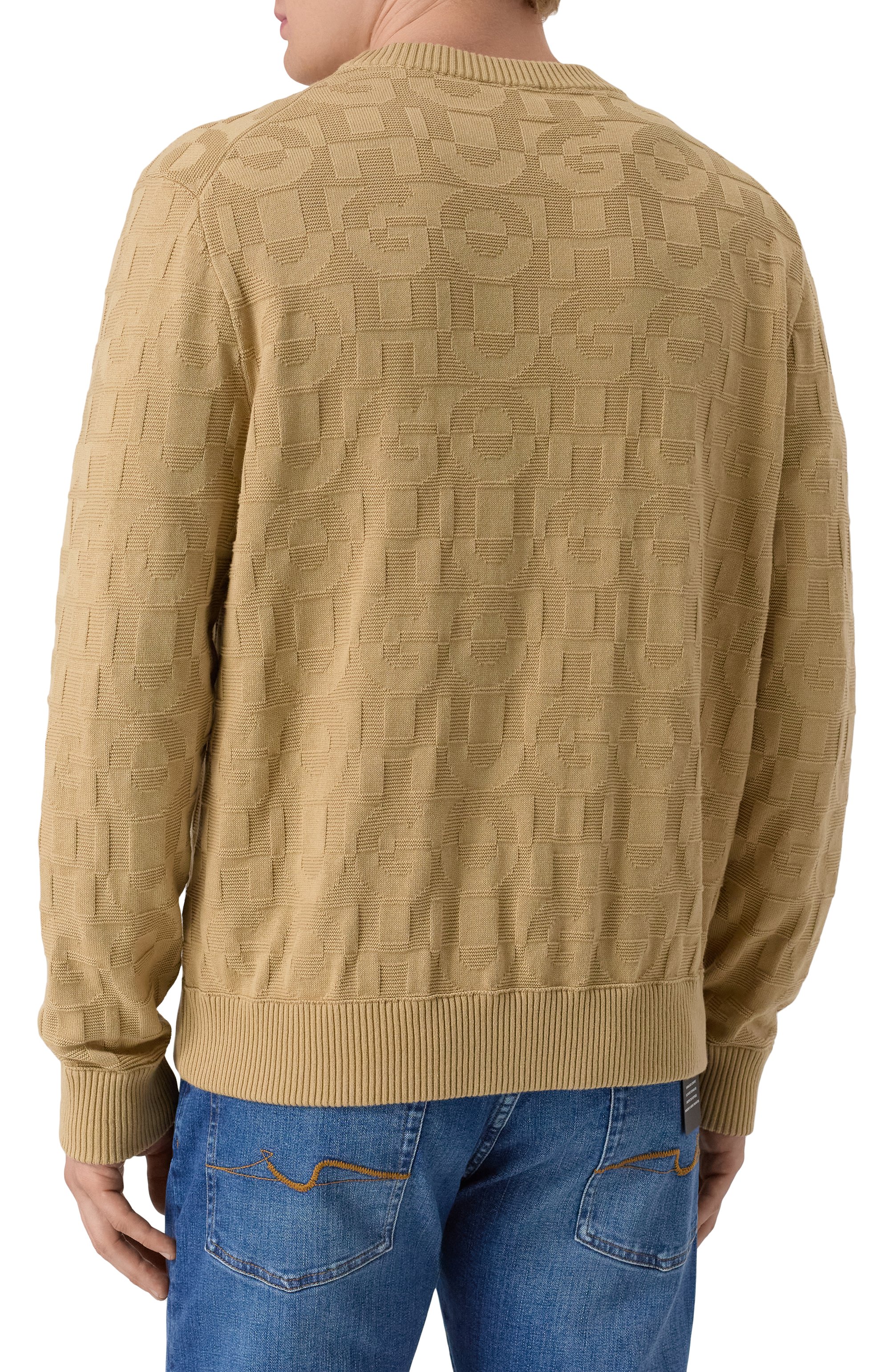 Хлопковый джемпер HUGO, арт. 50543785, фото 4