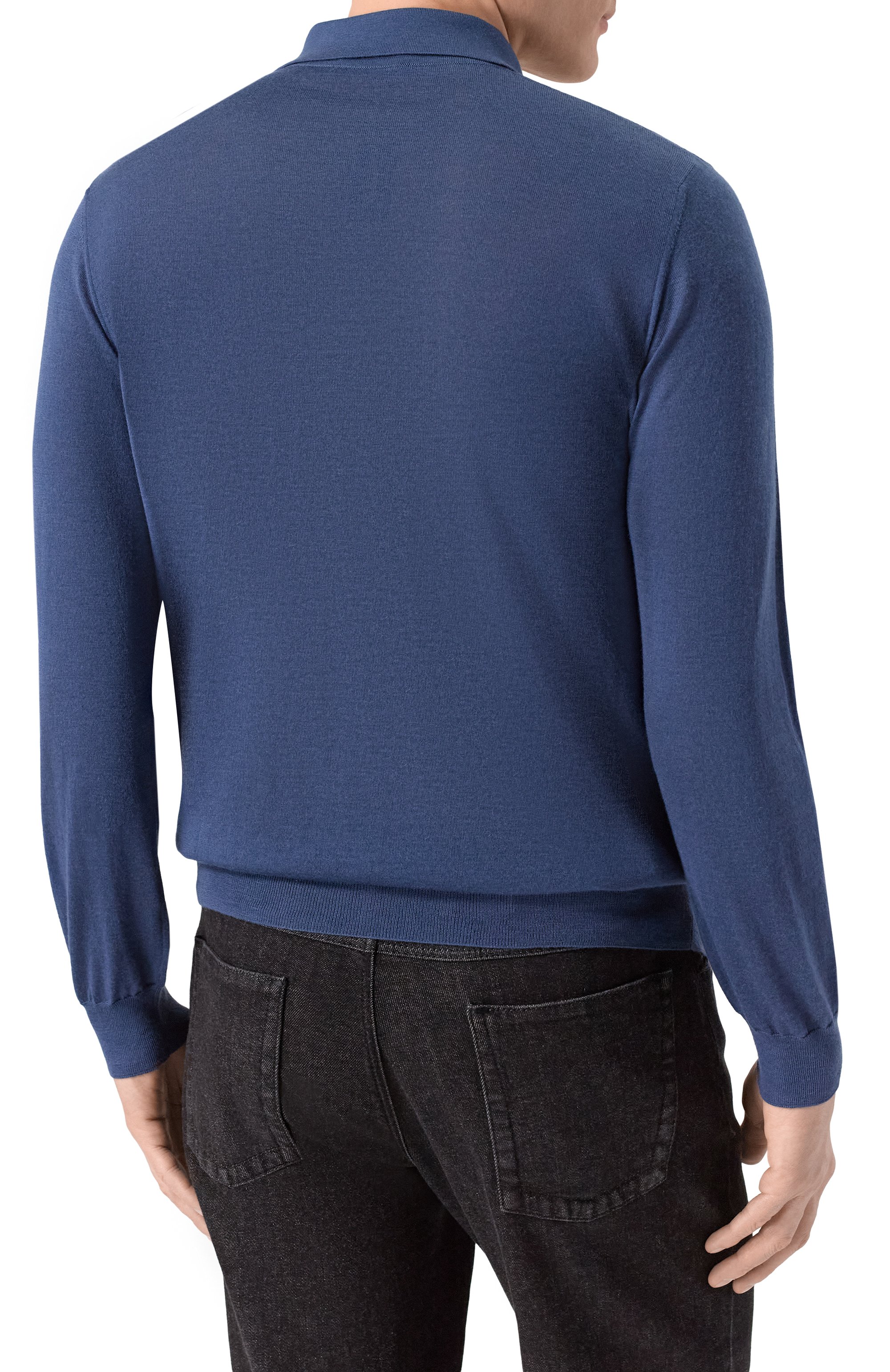 Поло из кашемира и шелка ZILLI, арт. KZP001M0330VVAE00, фото 4