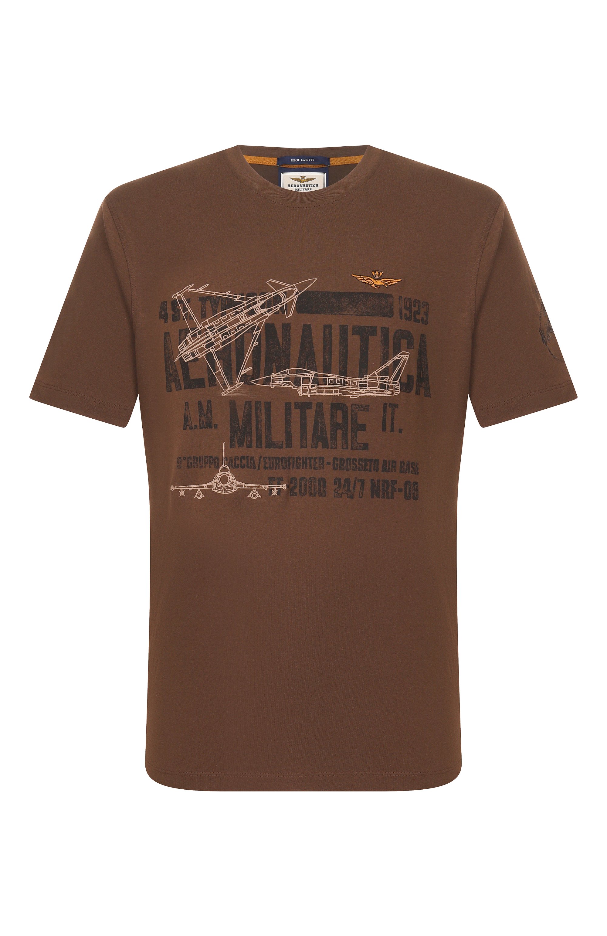 Хлопковая футболка AERONAUTICA MILITARE, арт. TS2535UJ00641, фото 1