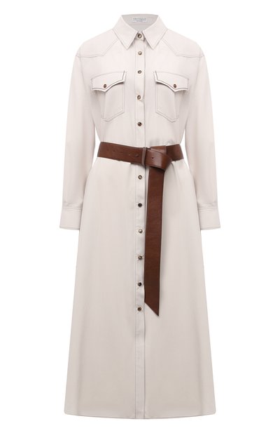 Женское шерстяное платье BRUNELLO CUCINELLI, арт. MA163A4629
