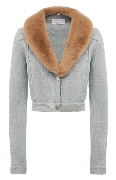 Женский хлопковый кардиган BLUMARINE, арт. P422M439R