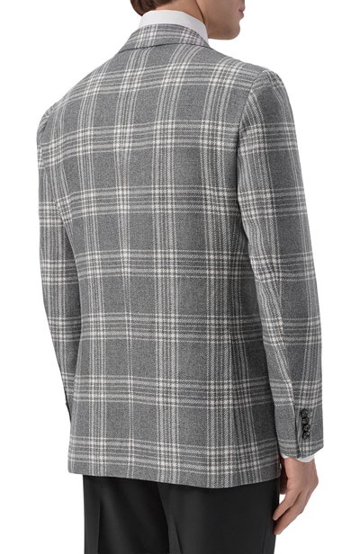 Пиджак из кашемира и хлопка KITON, арт. UG81K0189I, фото 4