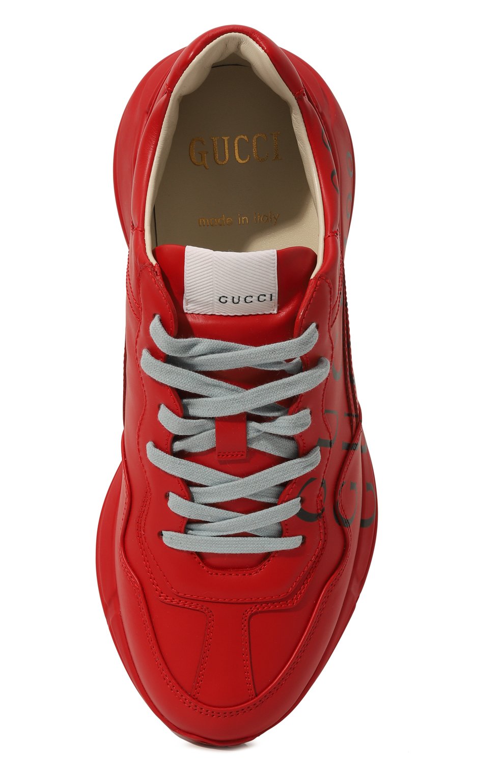 Кожаные кроссовки rhyton gucci 100 GUCCI, арт. 680868 DRW00, фото 6