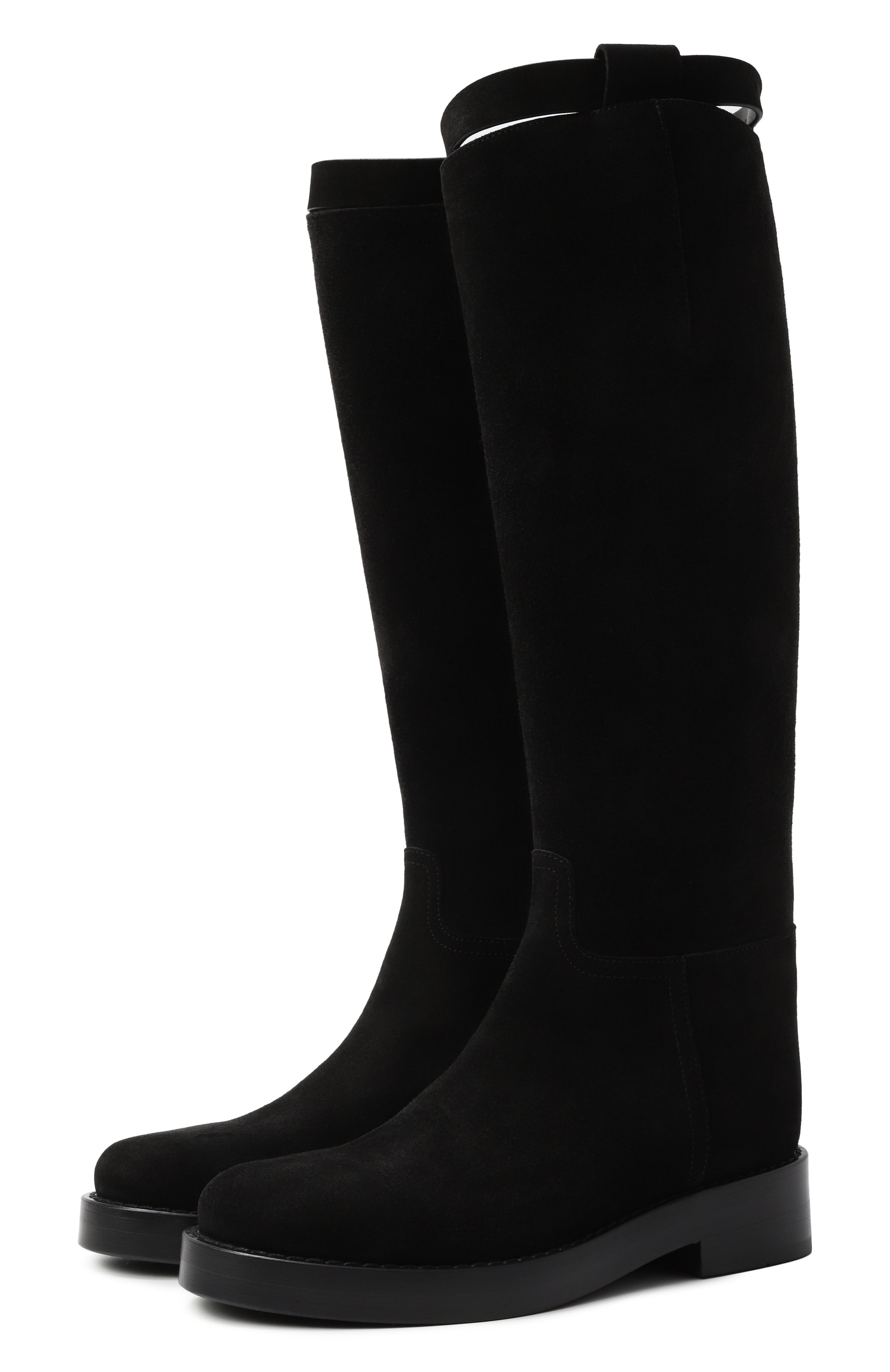 Замшевые сапоги stan ANN DEMEULEMEESTER, арт. B0010078/LT147, фото 1