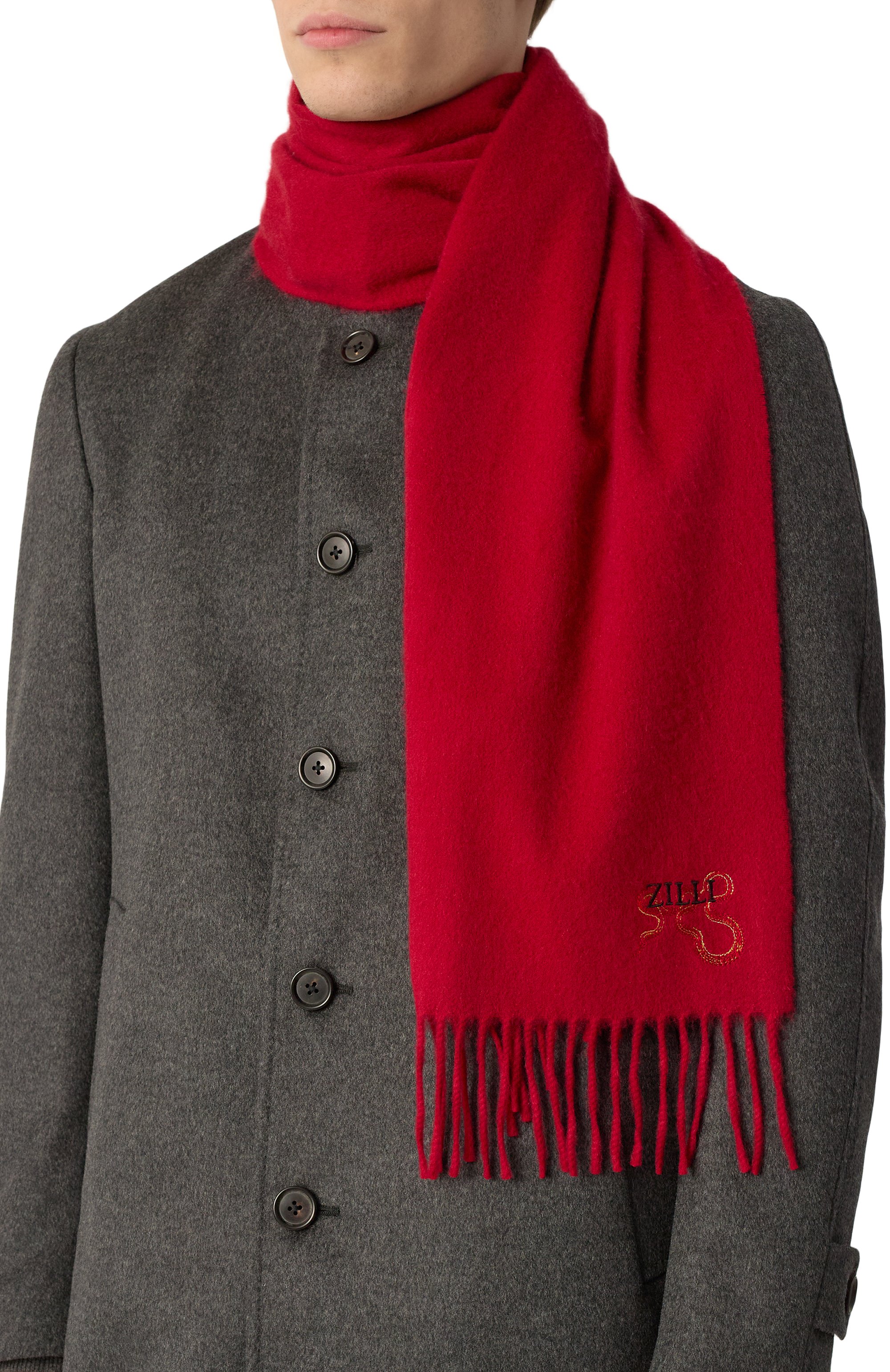 Кашемировый шарф ZILLI, арт. SSNA00M0300VSNAK0, фото 2