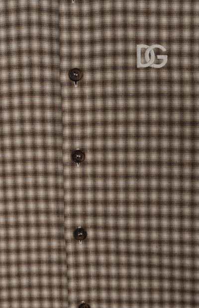 Хлопковая рубашка DOLCE & GABBANA, арт. L44S57/FQ6C0/2-6, фото 3