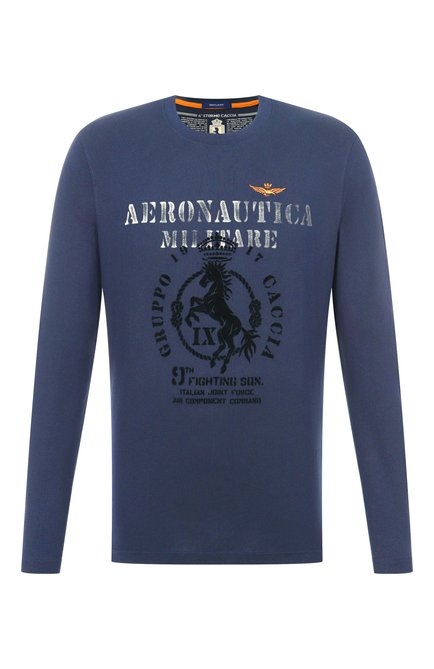 Мужская хлопковый лонгслив AERONAUTICA MILITARE, арт. TS2471UJ00641