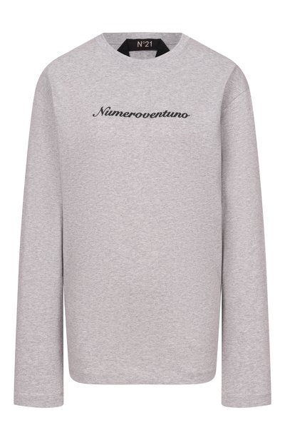 Женская хлопковый лонгслив N21, арт. 19I N2M0/F011/4157