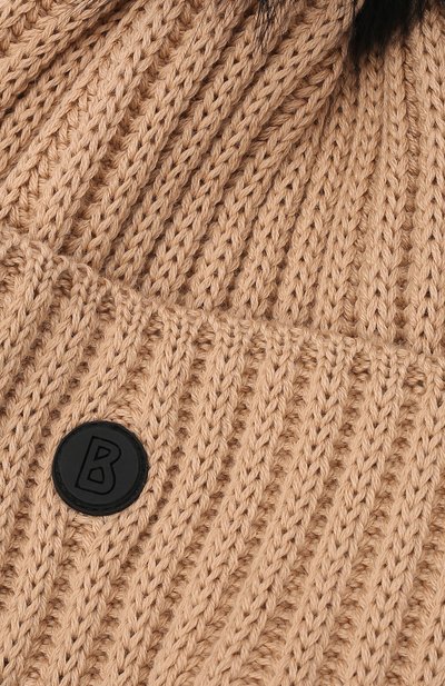 Шапка BOGNER бежевого цвета по цене 23350 руб., арт. 91546125, фото 4 Шапка BOGNER, арт. 91546125, фото 4