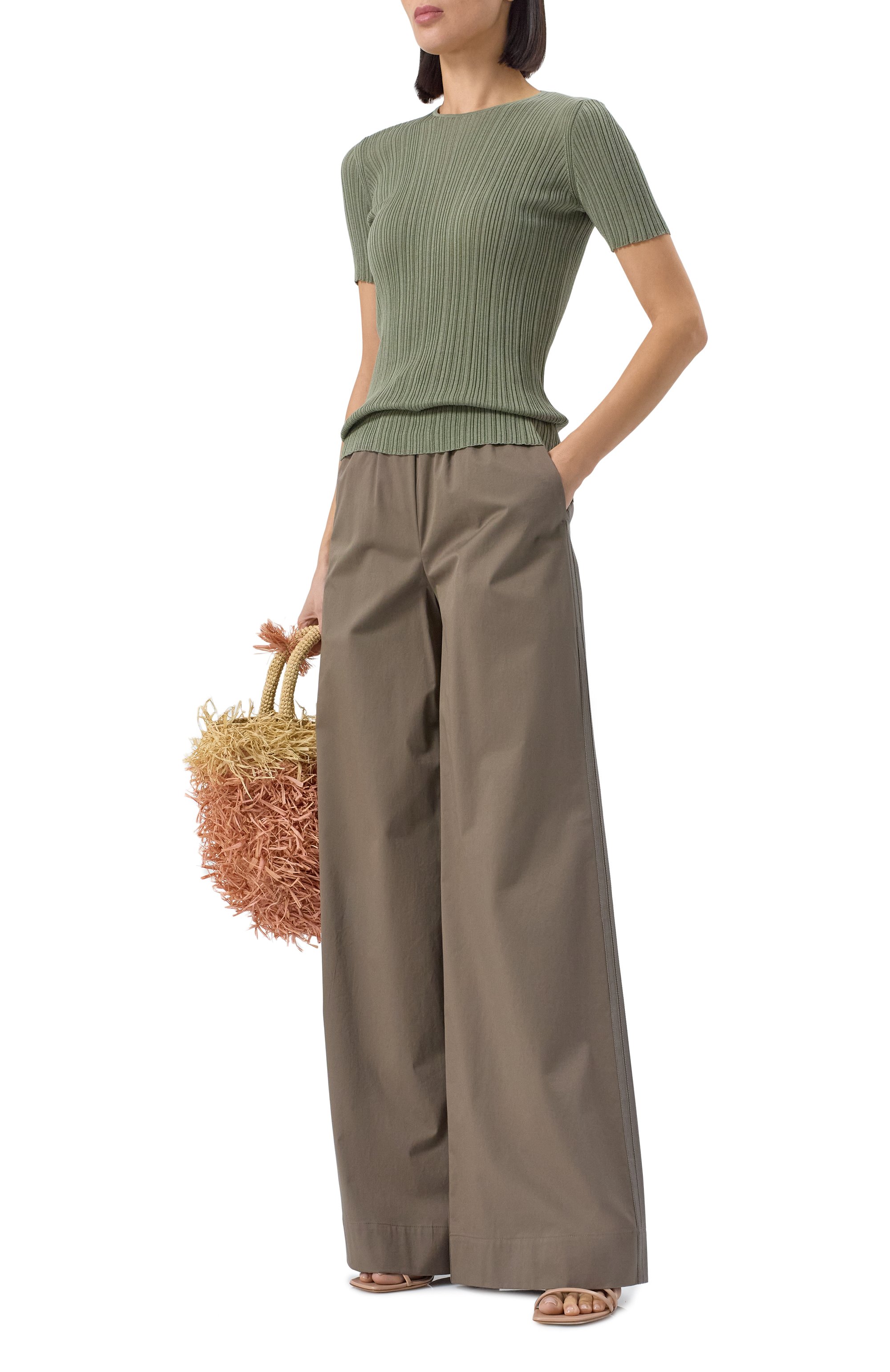 Топ из хлопка и  шелка AGNONA, арт. KT09015/7Q180M, фото 2