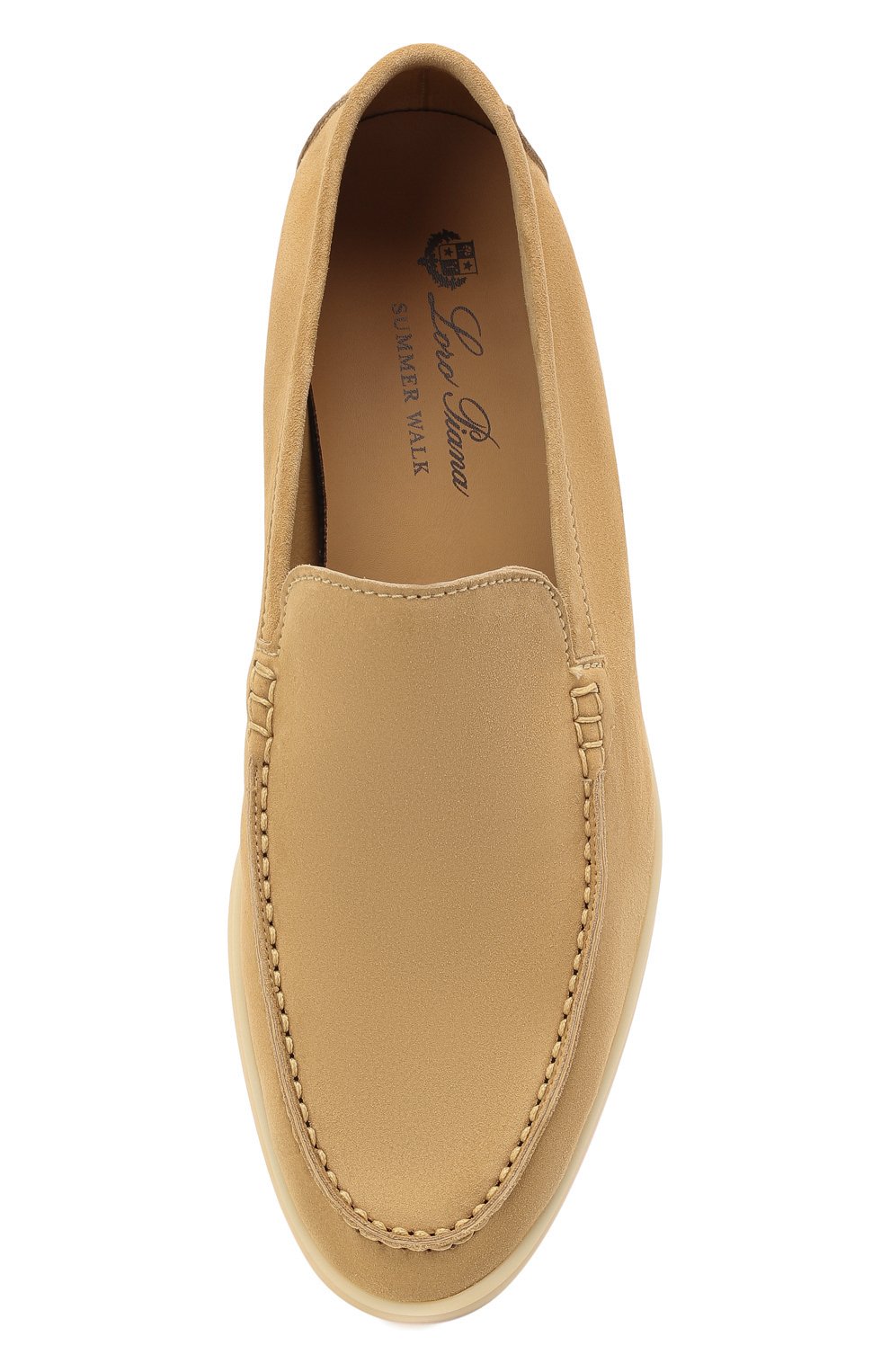 Замшевые лоферы summer walk LORO PIANA, арт. FAI1392, фото 6