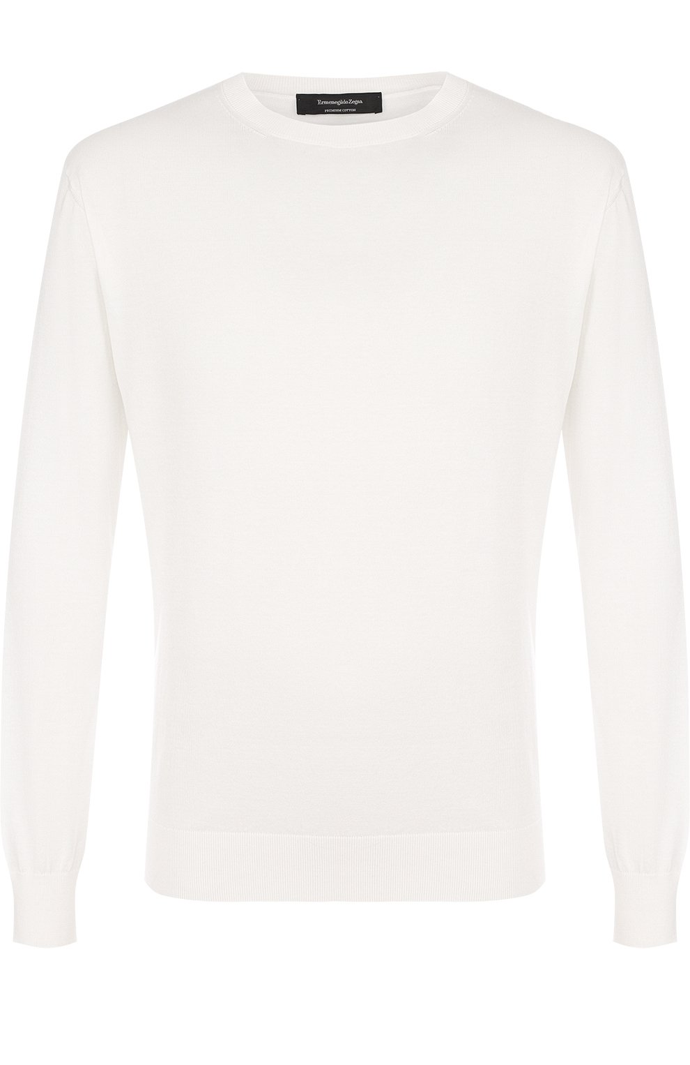 Хлопковый джемпер тонкой вязки ZEGNA, арт. UPC90/110, фото 1