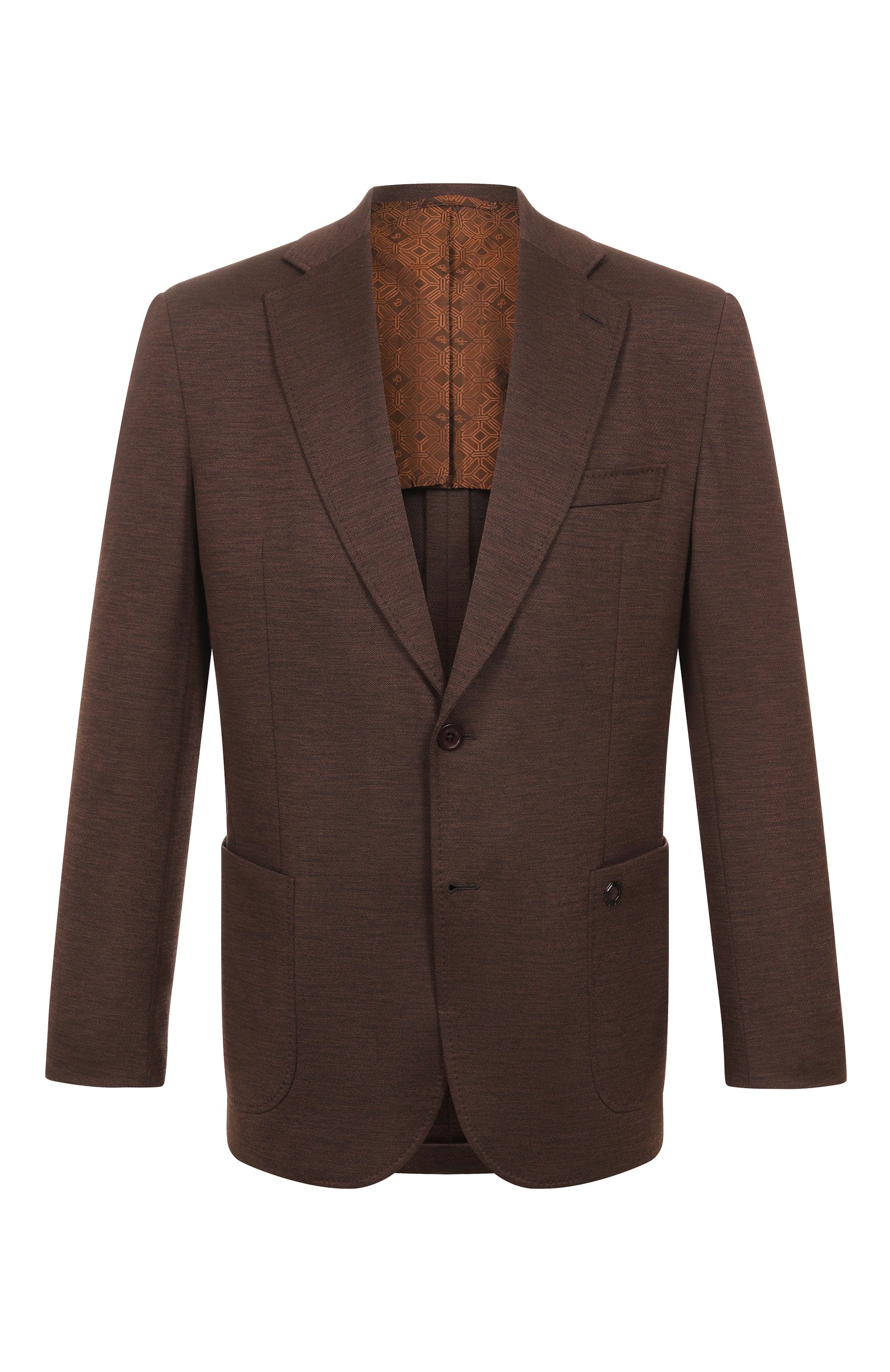 Пиджак из шерсти и шелка STEFANO RICCI, арт. M1RMM22TA0/CM09HA, фото 1