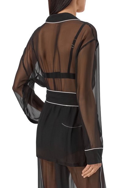 Шелковая блузка DOLCE & GABBANA, арт. F5U33T/FU1AT, фото 4